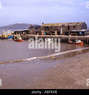 La Cobb à Lyme Regis dans le Dorset en Angleterre Banque D'Images