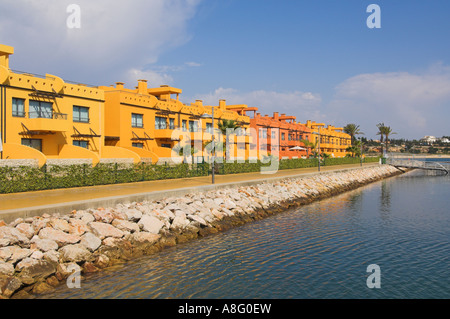 Nouveaux appartements à la Marina de Portimao Algarve Portugal complexe eu Europe Banque D'Images