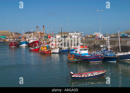 Marina et le port de Howth Co Dublin Irlande Banque D'Images