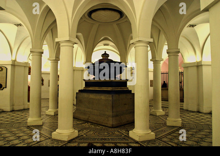 La Tombe de l'amiral Nelson London England Banque D'Images