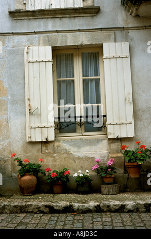 Volets Villefranche Banque D'Images