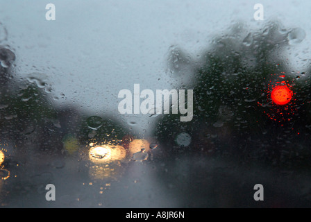 Jour de pluie Banque D'Images