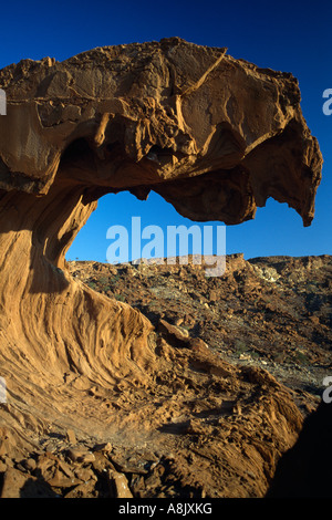 La Namibie Twyfelfontein Rock Banque D'Images