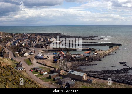 Johnshaven est un village côtier le long de la mer du Nord situé dans l'Aberdeenshire, au nord est de l'Écosse uk Banque D'Images