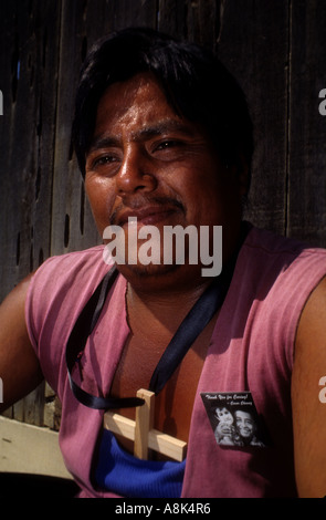 À un travailleur agricole migrant UFW rally Banque D'Images