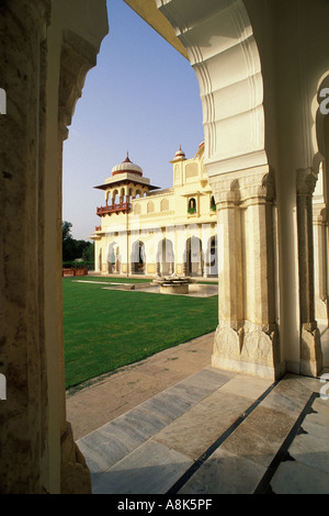 L'Inde, Jaipur, Rambagh Palace Banque D'Images