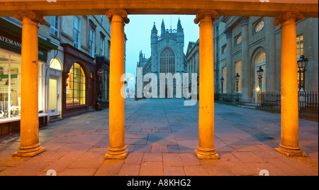 L'Abbaye de Bath, Bath, Angleterre Banque D'Images