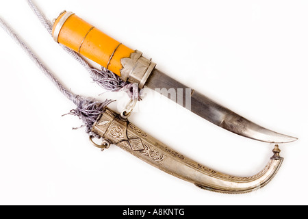 Maroc dagger, 19 jahrhundert. Banque D'Images