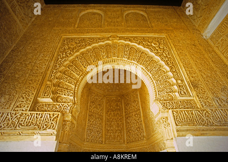 L'Alhambra Granada, Andalousie Espagne. JMH0521 Banque D'Images