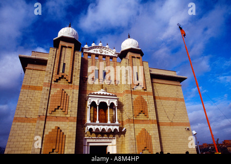 Gurdwara Sikh Middlesex Sri Guru Singh Sabha Banque D'Images