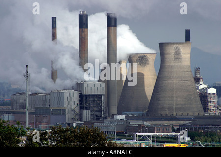 Raffinerie de pétrole de BP Grangemouth en Ecosse Banque D'Images