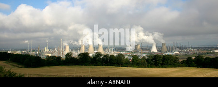 Raffinerie de pétrole de BP Grangemouth en Ecosse Banque D'Images