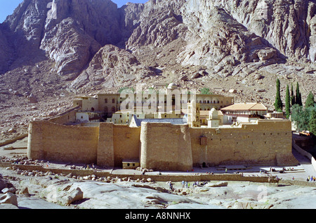 St Katherine's Monastery - Mont Sinaï, Égypte Banque D'Images