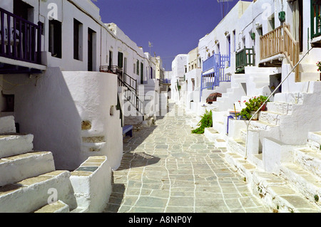 Le Castro - Chora, Folegandros, Grèce Banque D'Images