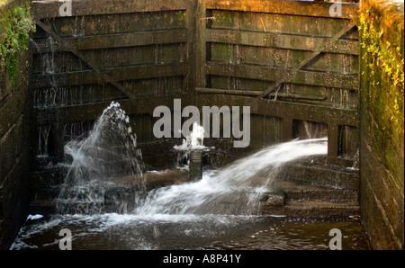 Portes d’écluses Banque D'Images