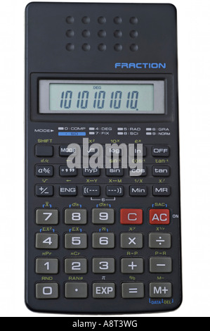 Calculatrice scientifique Banque D'Images