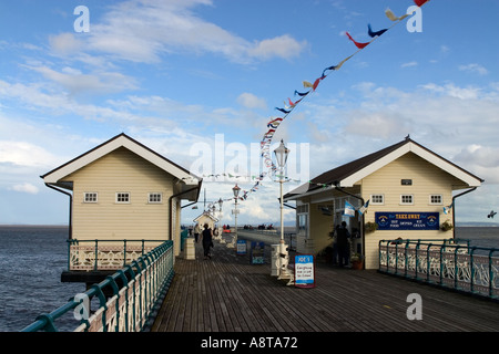 Jetée victorienne Penarth South Glamorgan Wales UK Banque D'Images