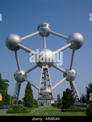 La Belgique. Bruxelles. L'Atomium Banque D'Images