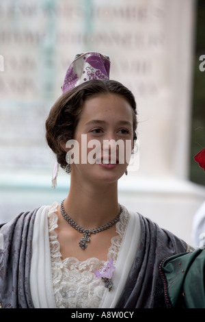 L'Europe, d'Europe, Union européenne, la France, le français, Provence, Camargue, Fete, gardians, Arles, France Banque D'Images