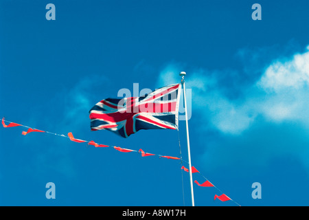 United Kingdom. Drapeau national. Union Jack. Banque D'Images