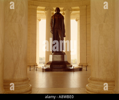 Jefferson Memorial à Washington D C USA Banque D'Images