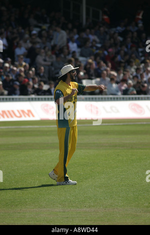 Jason Gillespie Australie Nouvelle-Zélande v ICC Champions trophy 16 Septembre 2004 Banque D'Images
