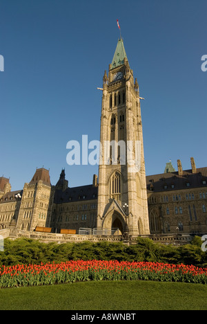 La colline du Parlement Ottawa (Ontario) Canada Banque D'Images