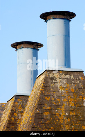 Groves Malthouse à Weymouth UK réaménagés en appartements de luxe et des maisonnettes partie de l'aire de conservation de brasseurs Quay Banque D'Images