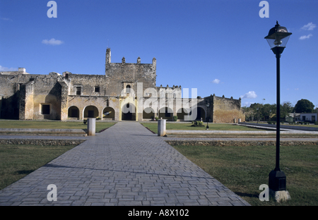 L'état du Yucatan au Mexique Valladolid Couvent de sisal près de l'église de San Bernardino de Siena Banque D'Images