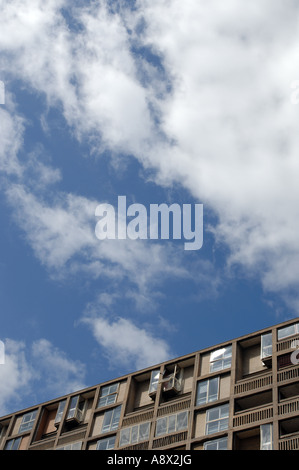 Park Hill Appartements Sheffield South Yorkshire Angleterre Banque D'Images