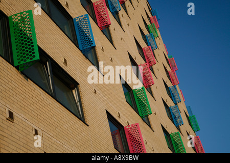 Appartements étudiants édifices à Leeds. Banque D'Images