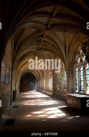 Cloître St Barthélemy la grande église Londres Banque D'Images