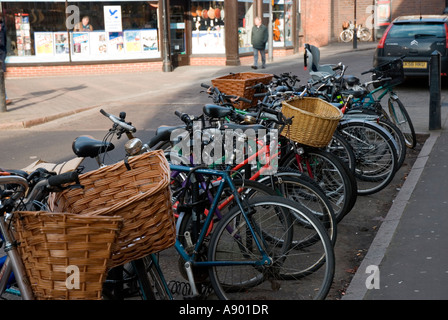 Des vélos de Cambridge Banque D'Images