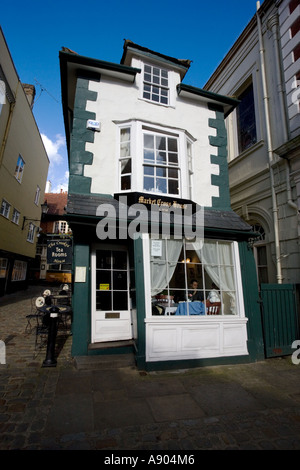 Le Crooked House Tea Rooms Market Cross House 1718 Windsor Banque D'Images