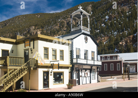 Bâtiment de la sécurité publique à Georgetown Colorado USA Banque D'Images