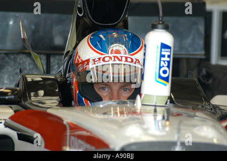 Jenson Button (GBR) lors d'essais de Formule 1 2006 Banque D'Images