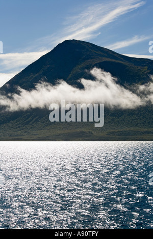 Dans le Toppsundet au NW de Harstad Norvège Banque D'Images