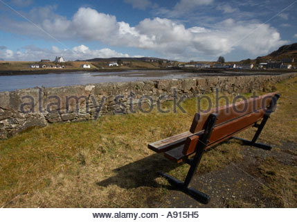 Une vue de Bunessan Isle of Mull, SCOTLAND Banque D'Images