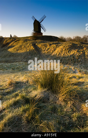 La lumière du matin sur moulin à Brill Oxfordshire UK Banque D'Images