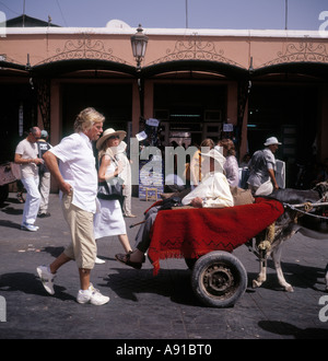 Le Maroc est devenu l'un des principaux desinations de UK et voyageurs du monde Richard Branson avec soeur Vanessa et père Ted Banque D'Images