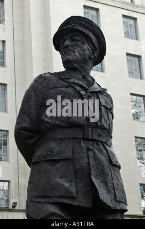 Field Marshall le vicomte Alan Brooke London England Banque D'Images