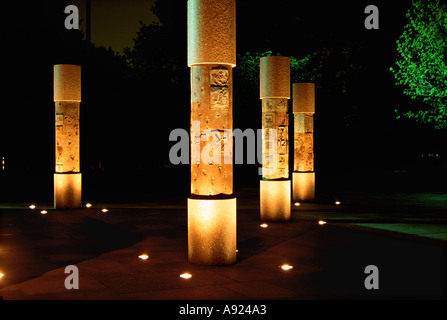 Franklin D Roosevelt Memorial Washington D C USA Banque D'Images