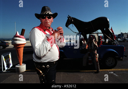 Festival Country et Western de Millport sur l'île de l'Ecosse (Cumbrae) Banque D'Images