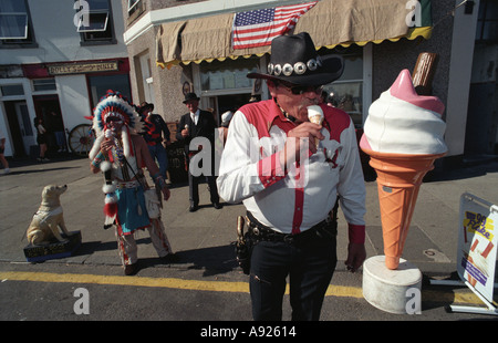 Festival Country et Western de Millport sur l'île de l'Ecosse (Cumbrae) Banque D'Images