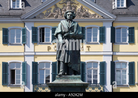 Monument Beethoven à Bonn, NRW, Allemagne Banque D'Images