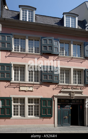 La maison où Beethoven est né, Bonngasse, Bonn, NRW, Allemagne Banque D'Images