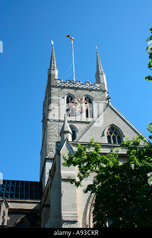 La cathédrale de Southwark, London Bridge Banque D'Images