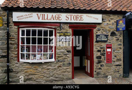 Magasin du village,Ryedale Folk Museum. Banque D'Images