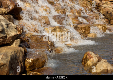 Montage en cascade d'Arkansas State Park Magazine Banque D'Images