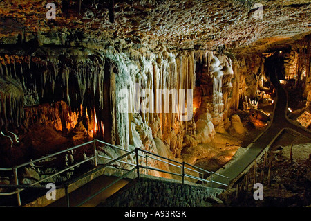 Blanchard Springs Caverns près de Mountain View AR Banque D'Images